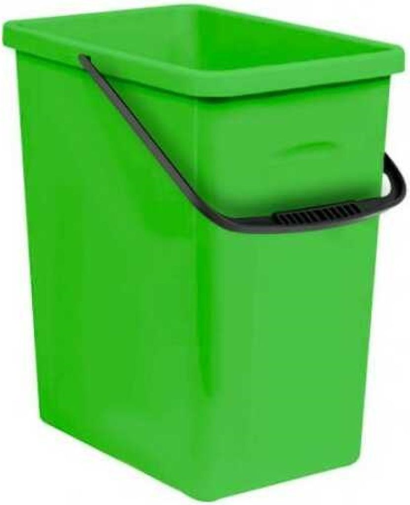 BranQ 1309 Abfalleimer Grün Sortieren Recycling Eco Lagerung Eimer