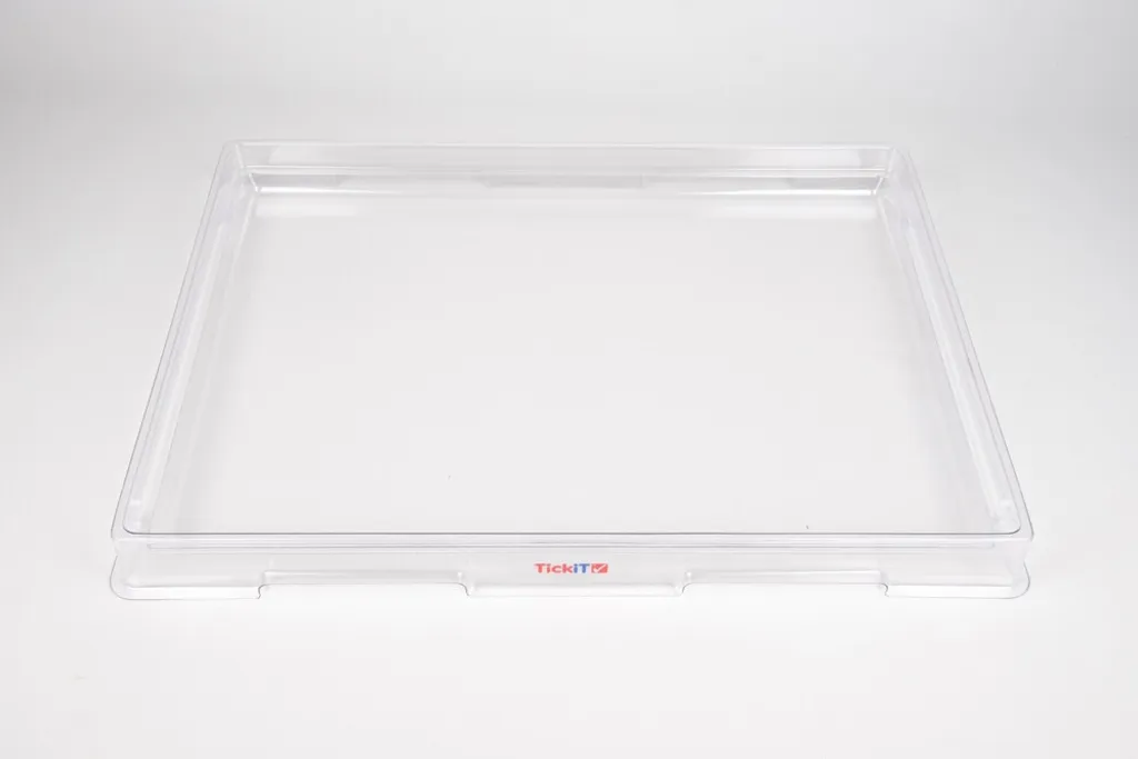 TickiT 72048 Plaque de Recouvrement A2 Transparente pour Panneau Lumineux