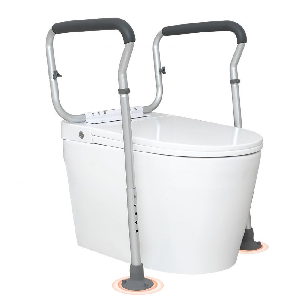 Toiletten-Aufstehhilfe mit Armlehne - Höhenverstellbar Produktbild 