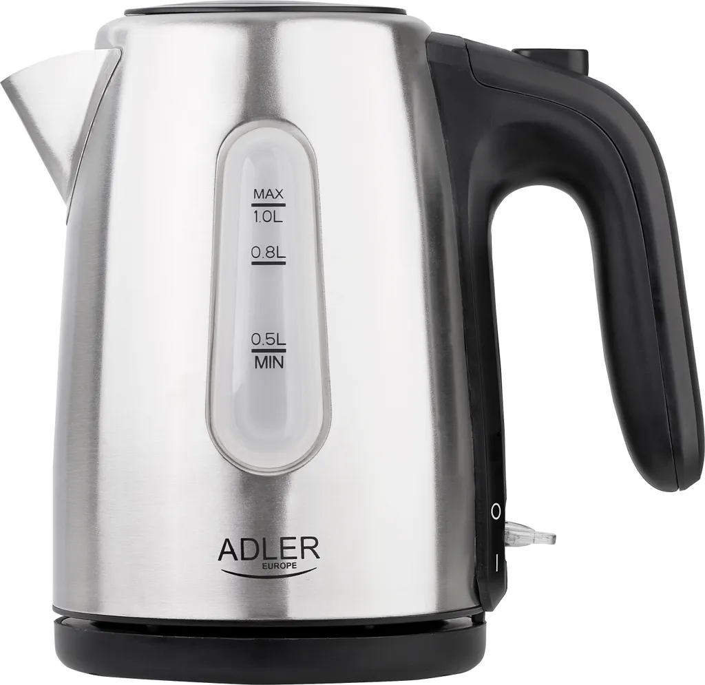 Finis les Goûts de Plastique avec la Bouilloire Inox Adler AD 1273 1L