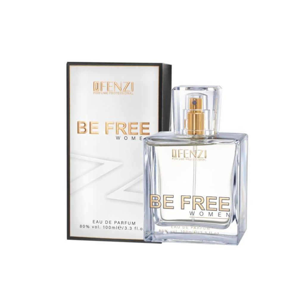 Jfenzi Be Free Eau de Parfum 100ml - ovocno-kvetinová Obrázok produktu 