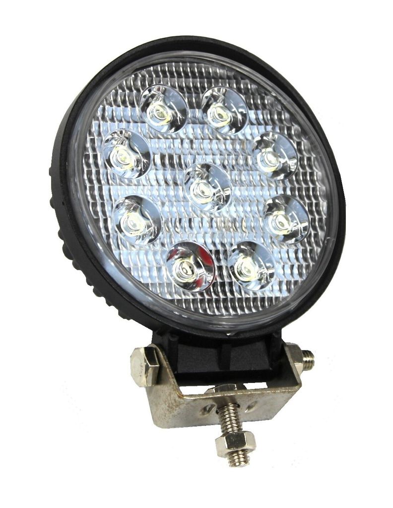 Lampada da lavoro rotonda EPISTAR LED 27W, 9-32V, ECE R10, Immagine del prodotto 