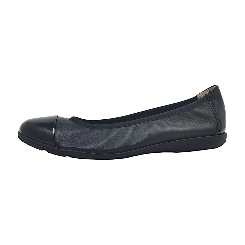 Caprice Damen Ballerina in Schwarz, Größe 36 Produktbild 