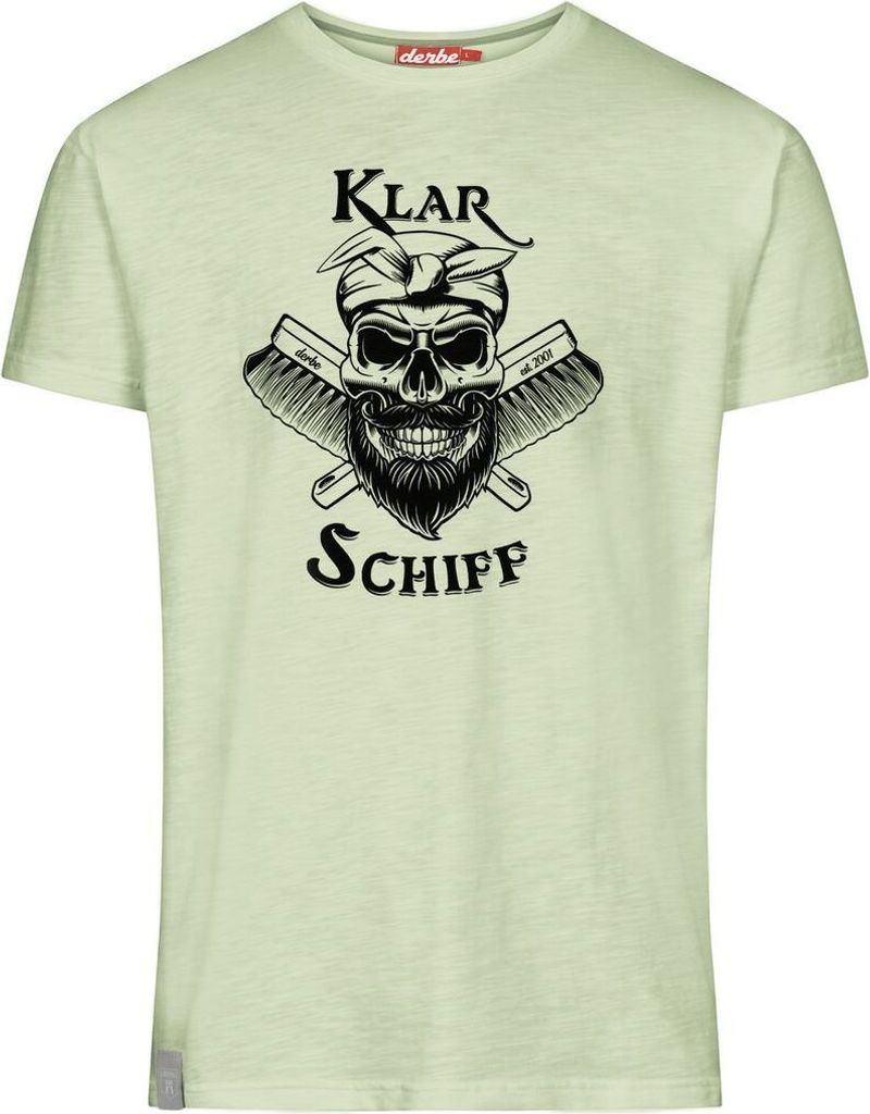 DERBE HAMBURG M-04-TSFL-KLARSCHIFF Herren T-Shirt