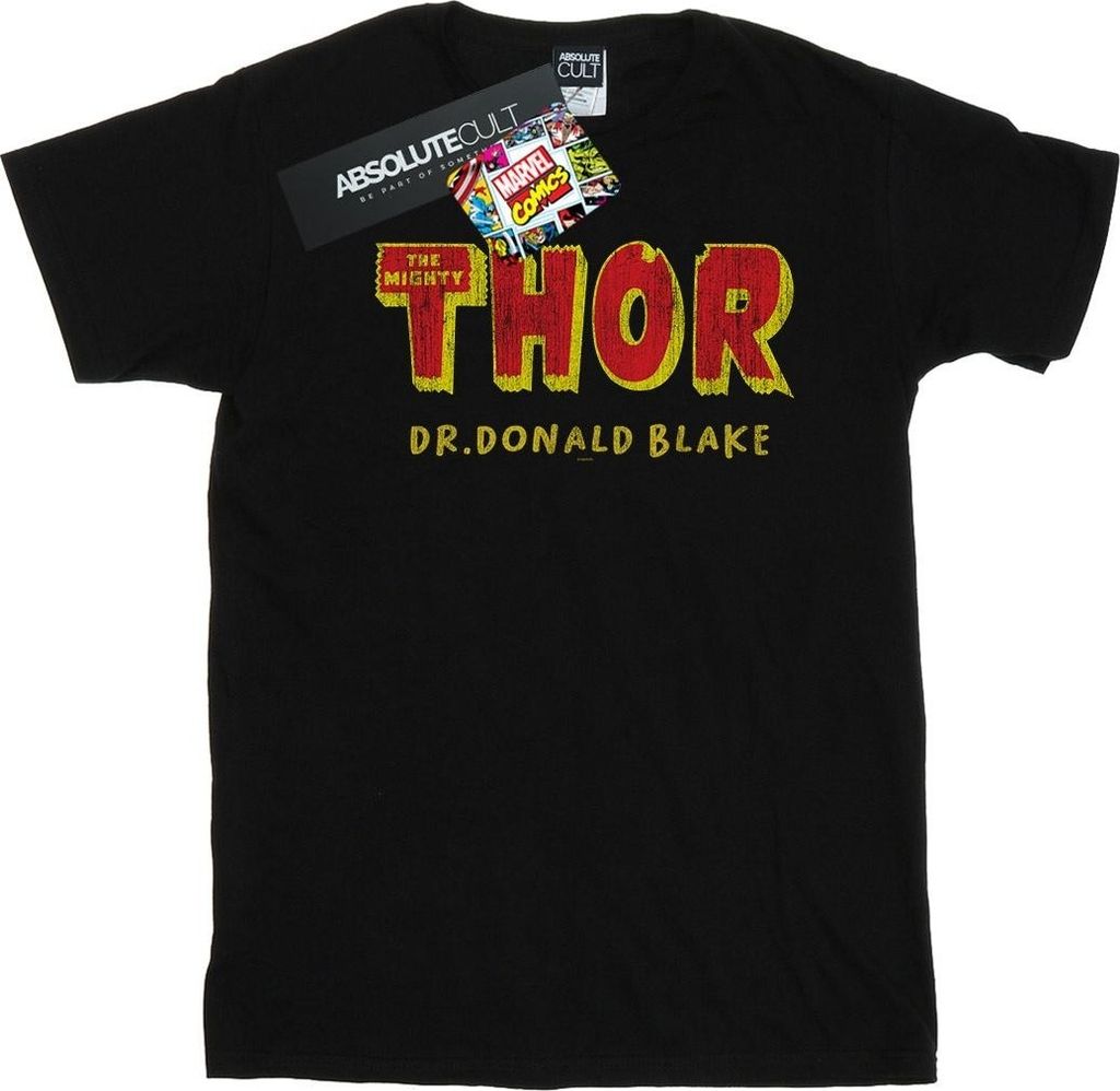 Marvel - "AKA Dr Donald Blake" T-Shirt für Herren BI37749 (3XL) (Schwarz)