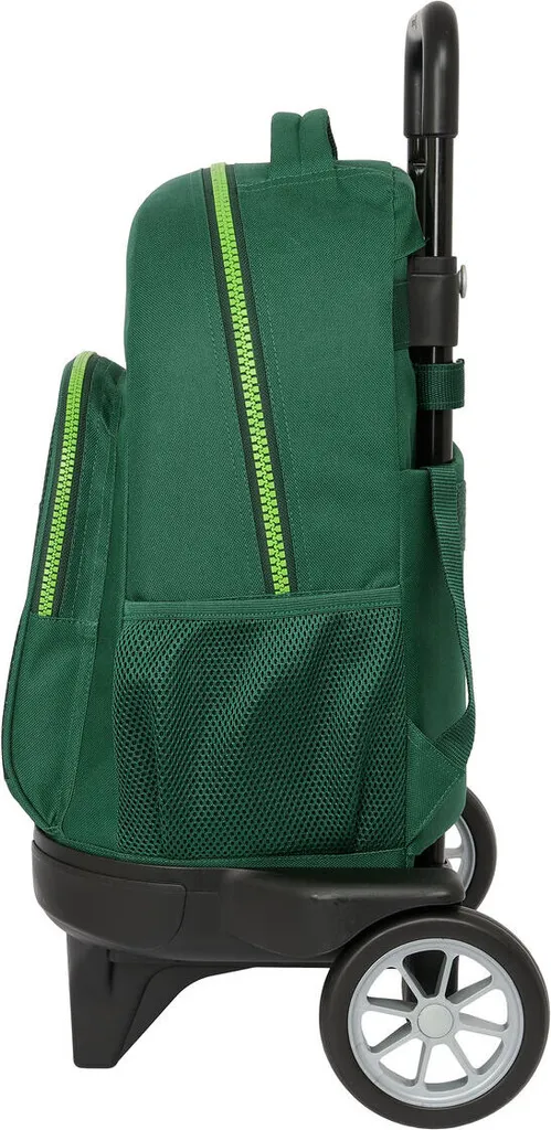 Zaino scuola con ruote Real Betis Balompié verde 33 x 45 x 22 cm - 3