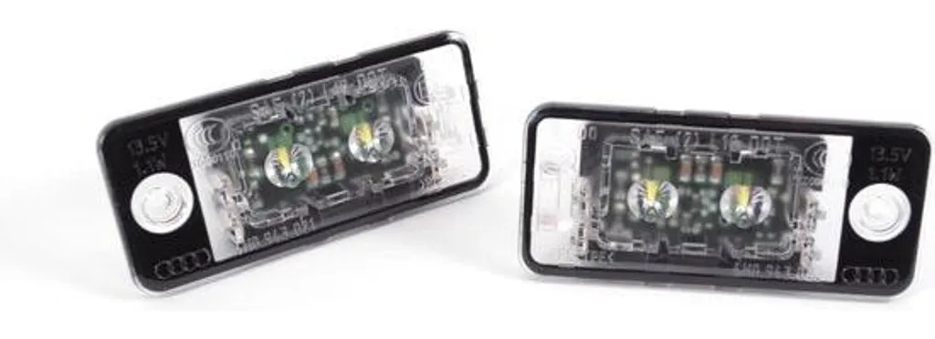 Kit éclairage LED plaque d'immatriculation anti-erreur ODB Canbus