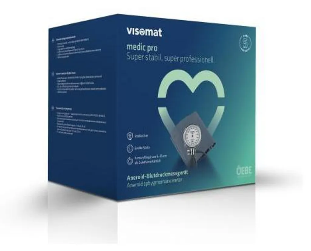 Tensiomètre Visomat Medic Pro avec Détecteur d'Arythmie et Grand Écran