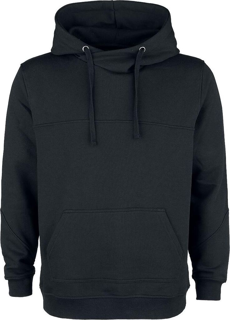 Black Premium by EMP Herren schwarzer Basic Hoodie 5XL