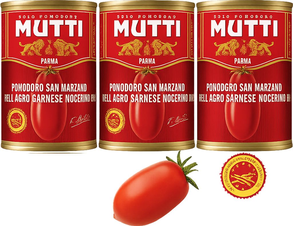 San Marzano-Tomaten 400g x3 - Mutti