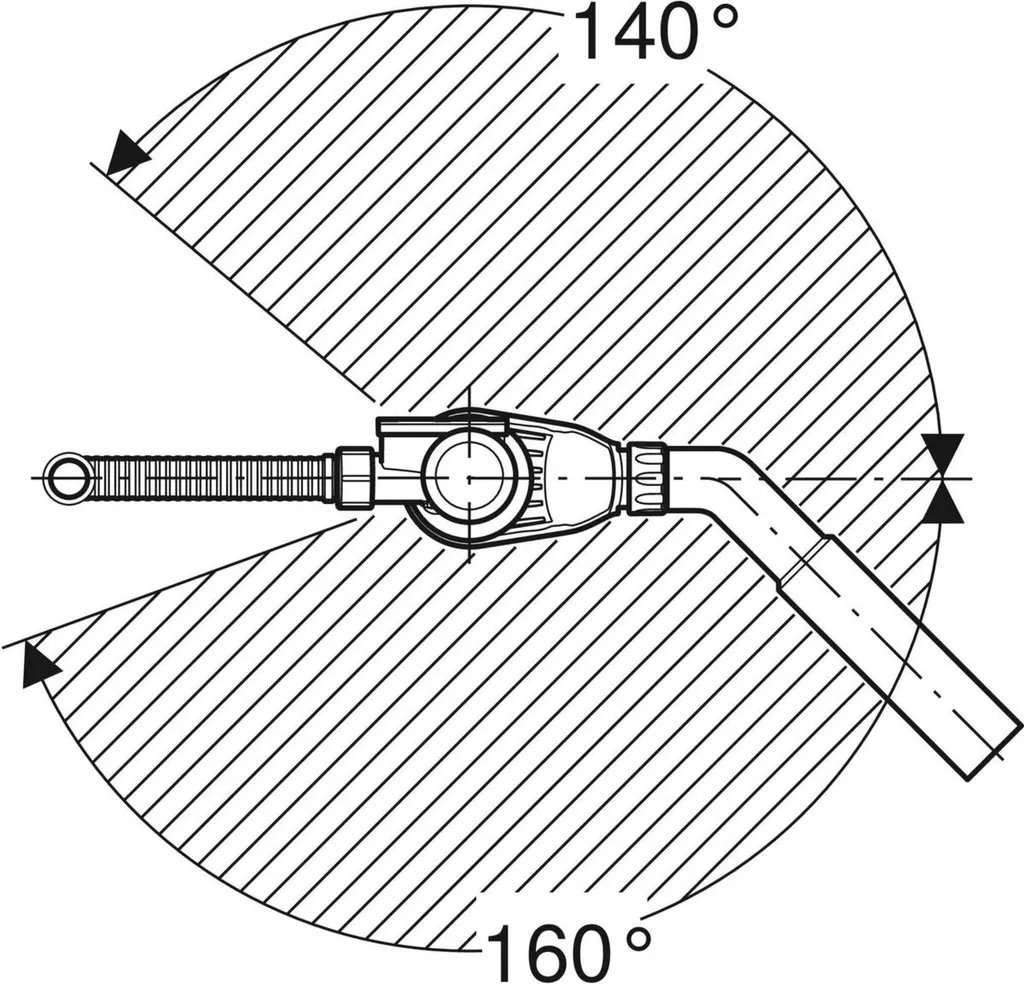 Sifone Vasca Geberit d52 PushControl - Lunghezza 50cm - Affidabile - 4