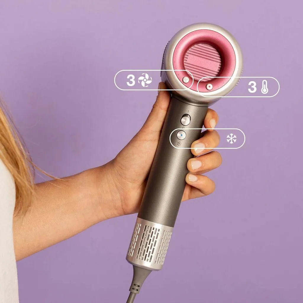 Sèche-cheveux Solac Blast Ionic 1600 - Séchage rapide et Coiffage Précis