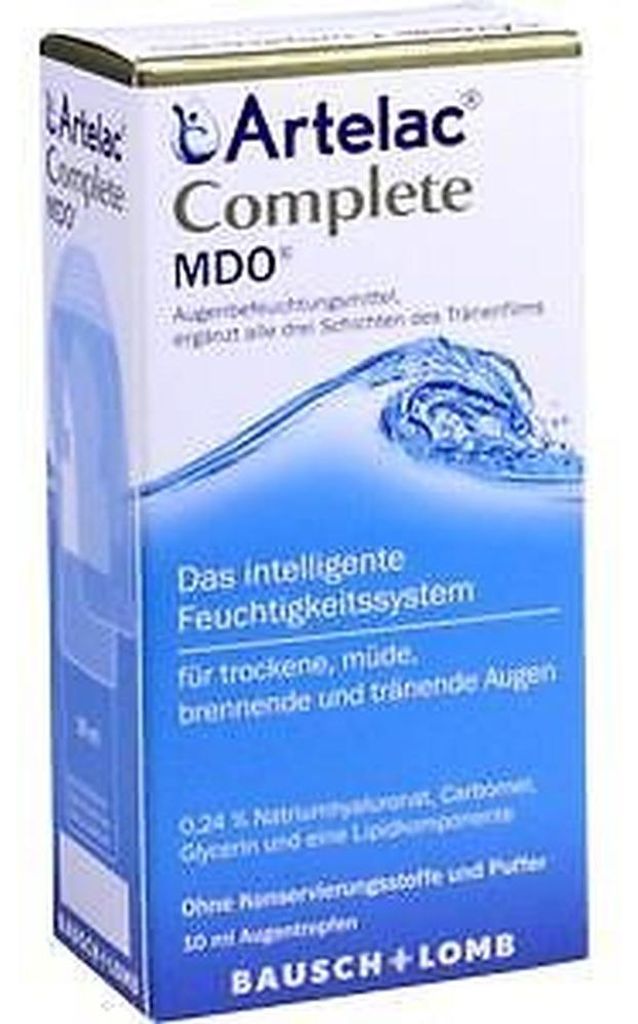 Artelac Complete MDO očné kvapky, 10 ml roztok Obrázok produktu 