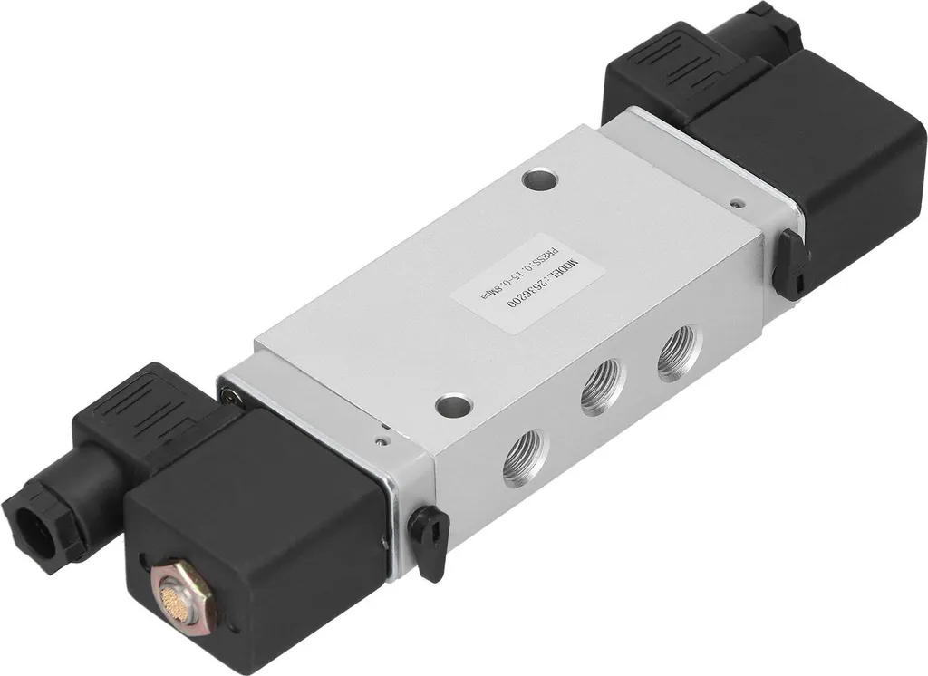 Distributeur pneumatique 5/2 électronique G1/4 24V DC haute précision