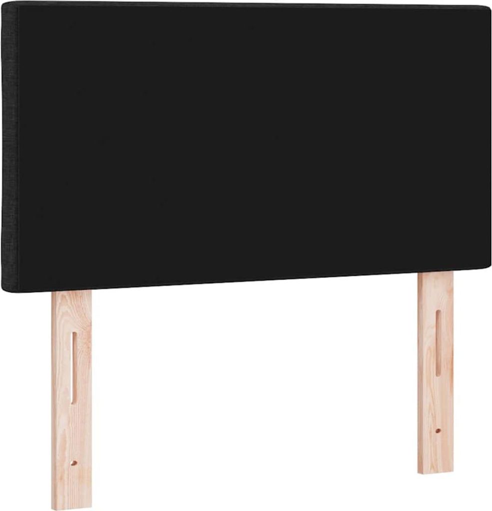 vidaXL Kopfteil Schwarz 80 cm Stoff