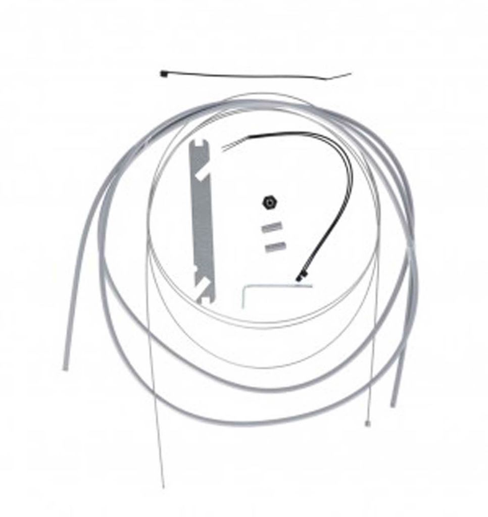 XLC Schaltzugkit Nexus4/7/8 1700/2250mm 1 Nippel, silber (1 Set)