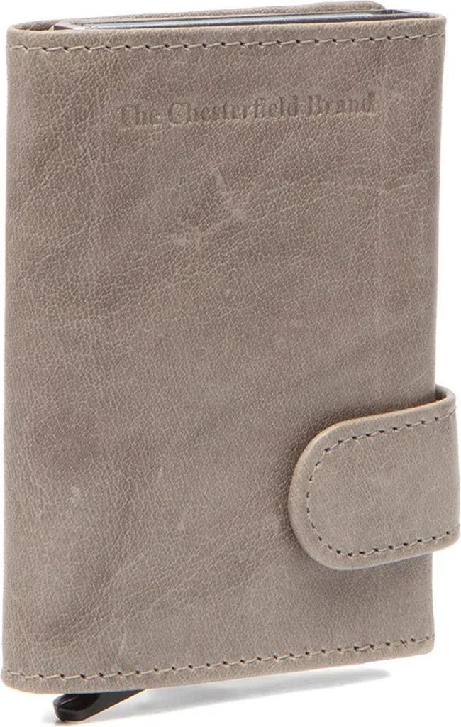 Fini les Portefeuilles Encombrants avec l'Étui Portland Cuir Gris