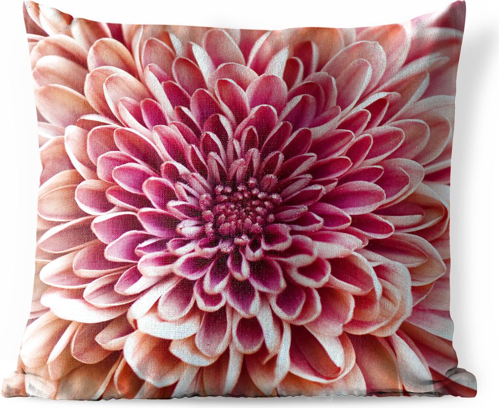 MuchoWow Outdoor Kissen - Chrysantheme Nahaufnahme - 45x45 cm - Wetterfest - Lounge Kissen - Fotokissen - Dekoratives Kissen