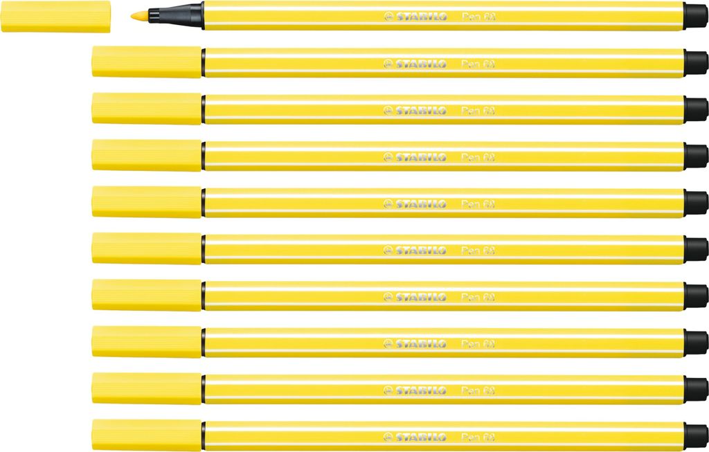 Premium-Filzstift - STABILO Pen 68 - 10er Pack - Produktbild 