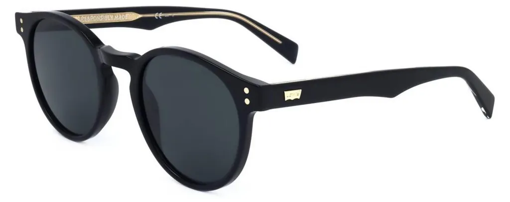 Lunettes de soleil Levi's LV 5005/S 807/QT Noir Taille 50 pour Homme