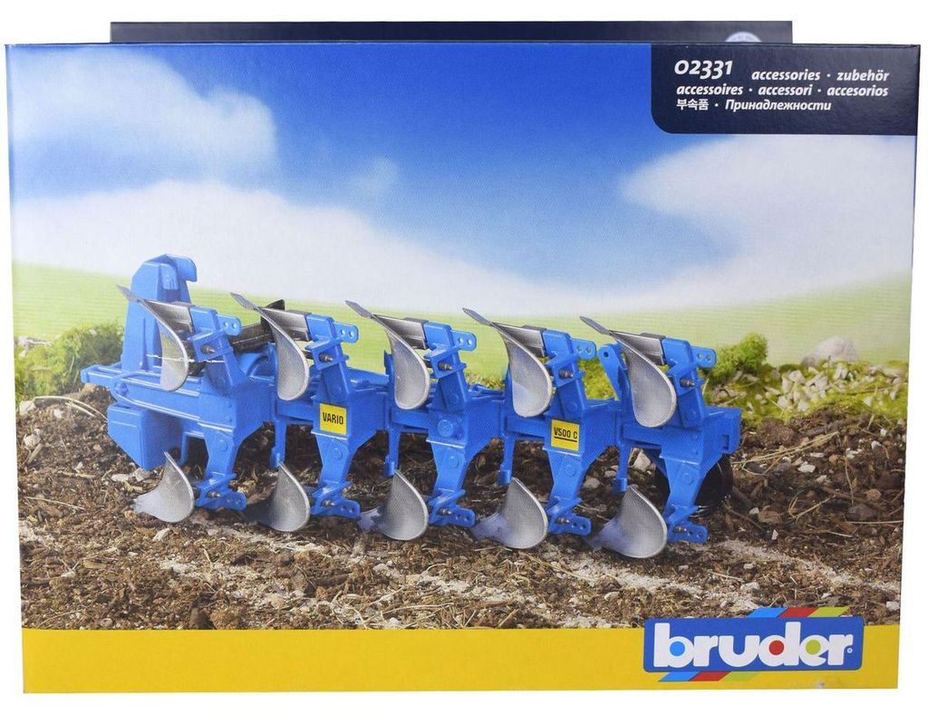 Bruder Profi-serie: Lemken omkeerploeg Productafbeelding 