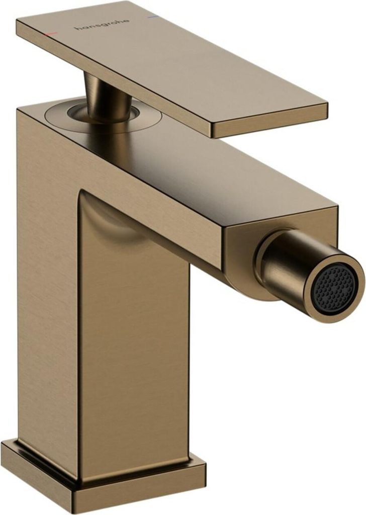 Einhebel-Bidetmischer Tecturis E Zugstangen-Ablaufgarnitur Produktbild 