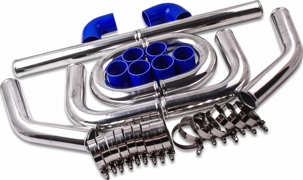 maXpeedingrods Universal Ladeluftkühler Verrohrung Kit 2.5" Produktbild 
