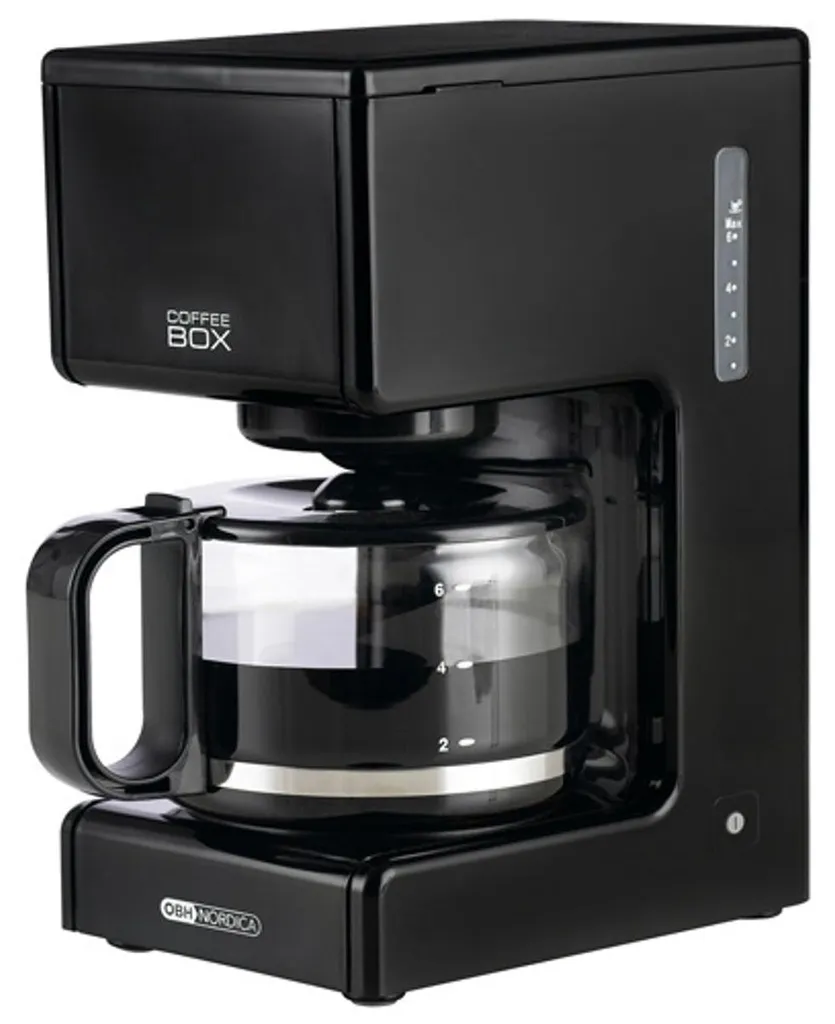 Cafetière Noir 2373 Haute Performance avec Système Anti-Goutte Intégré