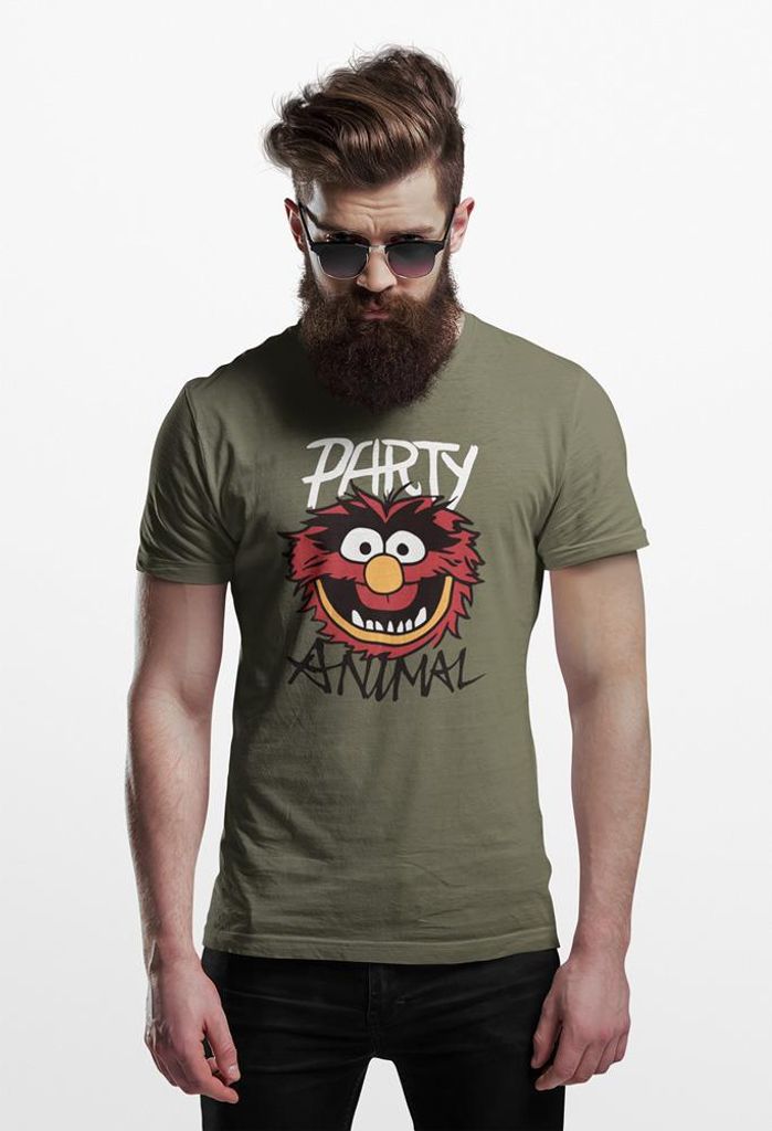 D&B 150 Uni Polo MO00095 Party Animal MilitärGrün-Größe S
