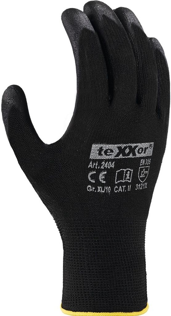 teXXor Polyester-Strickhandschuh POLYURETHAN BESCHICHTET Produktbild 
