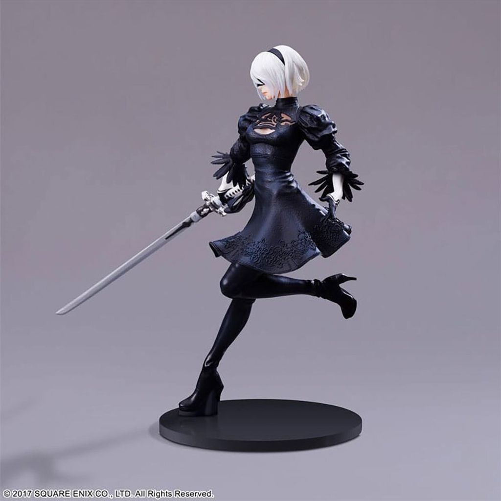 NieR:Automata FORM-ISM PVC Statue YoRHa Android 2B (18 cm) Zdjęcie produktu 