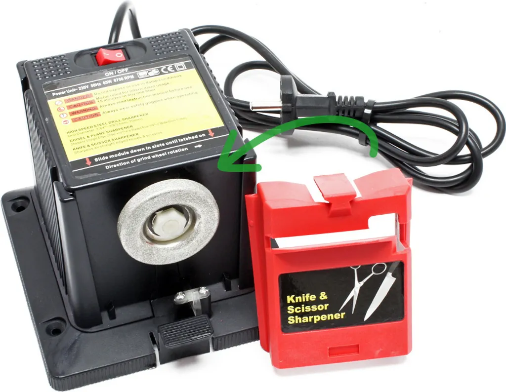 Affûteuse multifonctions 65W pour couteaux ciseaux et forets MS-200 - 5