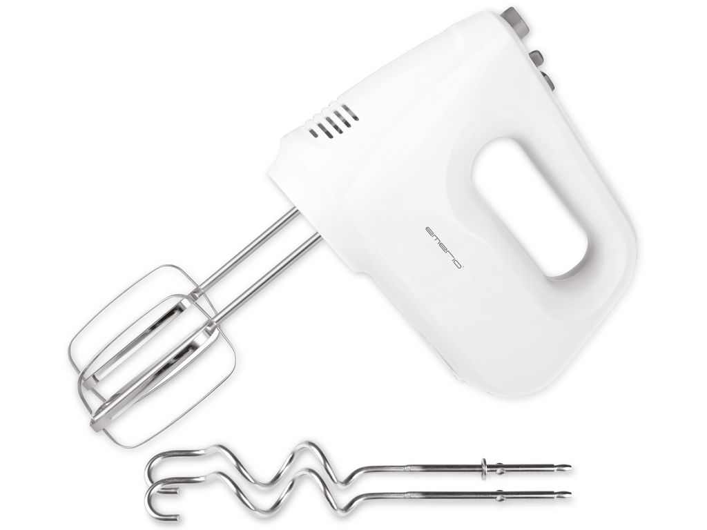 Emerio Handmixer mit Knethaken, Slow Start Funktion, Turbo
