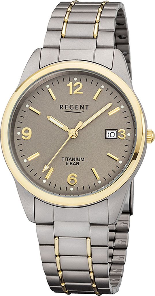A product shot of a men's wristwatch.