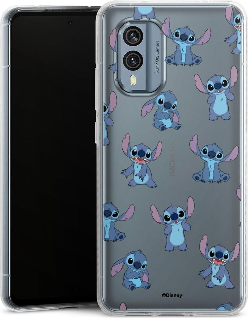 DeinDesign Handyhülle für Nokia X30 Silikon Hülle Case Smartphone Schutzhülle Disney Offizielles Lizenzprodukt Lilo & Stitch