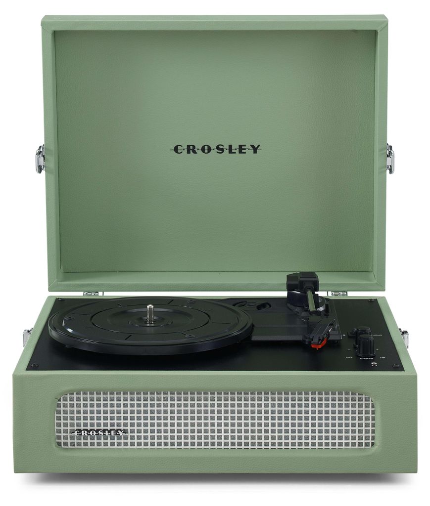 Crosley Voyager Bluetooth Plattenspieler Salbei Produktbild 