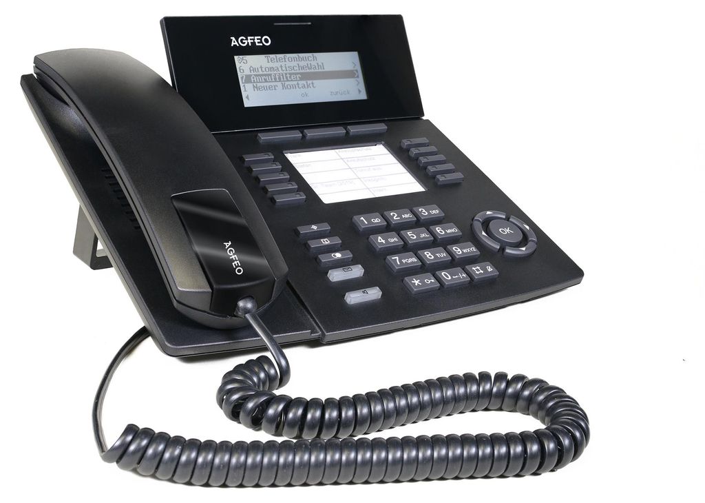 AGFEO ST 53 IP SENSORfon - VoIP-Telefon - Schwarz