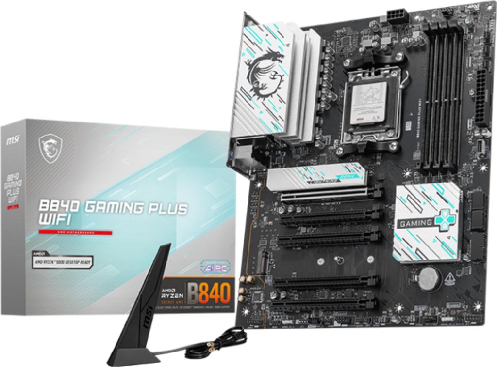 MSI B840 GAMING PLUS WIFI, Mainboard Produktbild 