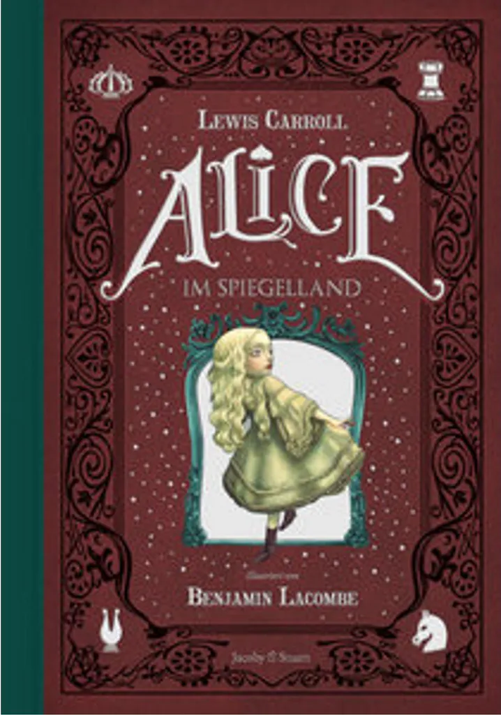 Roman Illustré Alice de l'autre côté du miroir - Grand Format Luxe