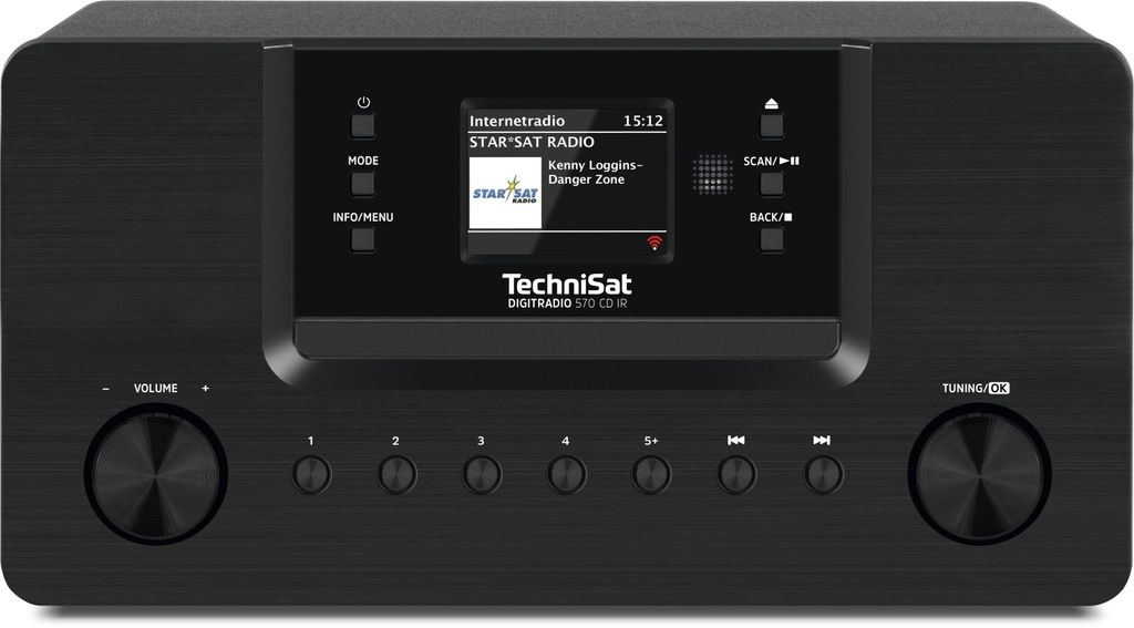 TechniSat DIGITRADIO 570 CD IR | Stereoradio mit DAB+, UKW Produktbild 