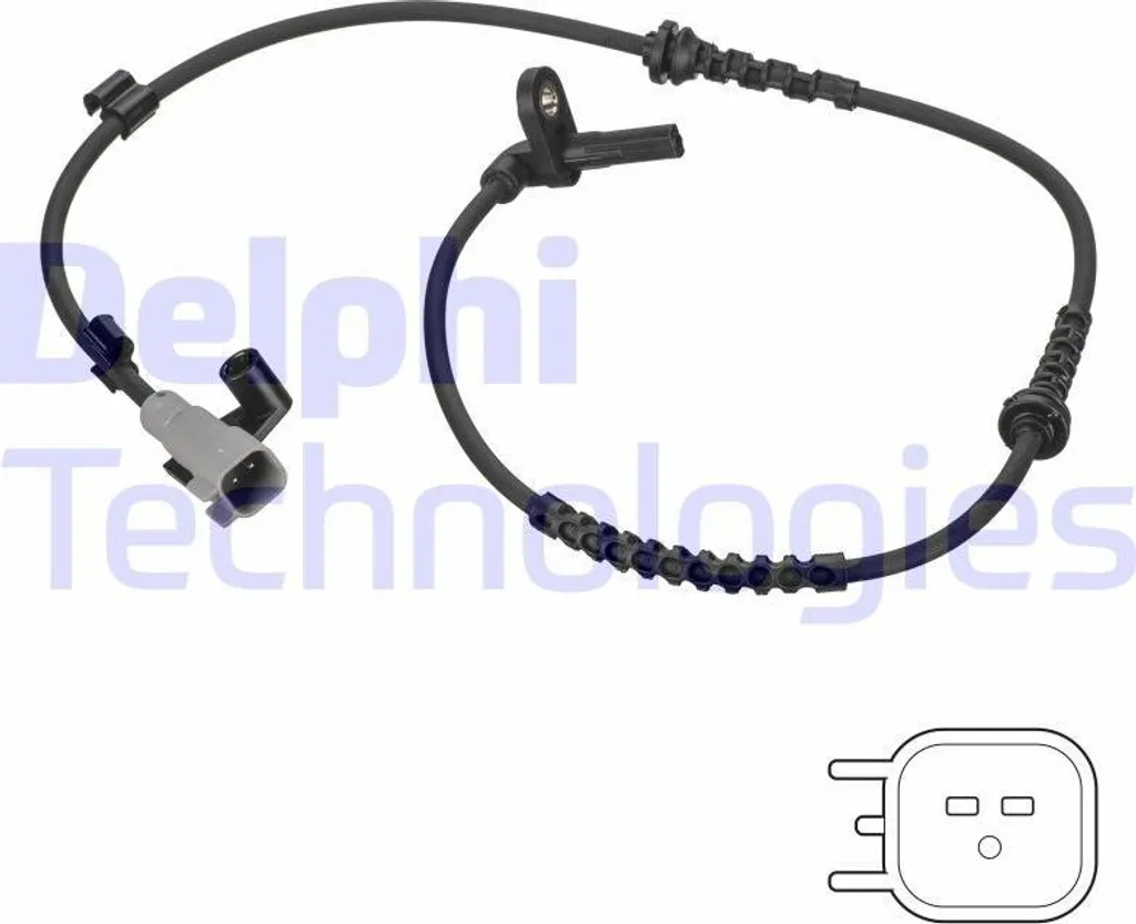 Capteur de Vitesse de Roue Delphi SS20817 : Stop au Voyant ABS Mokka