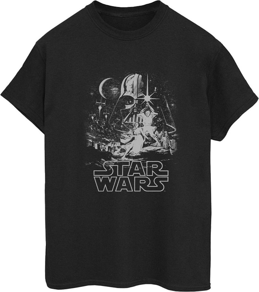 Star Wars - "New Hope" T-Shirt für Damen BI44560 (XXL) (Schwarz)