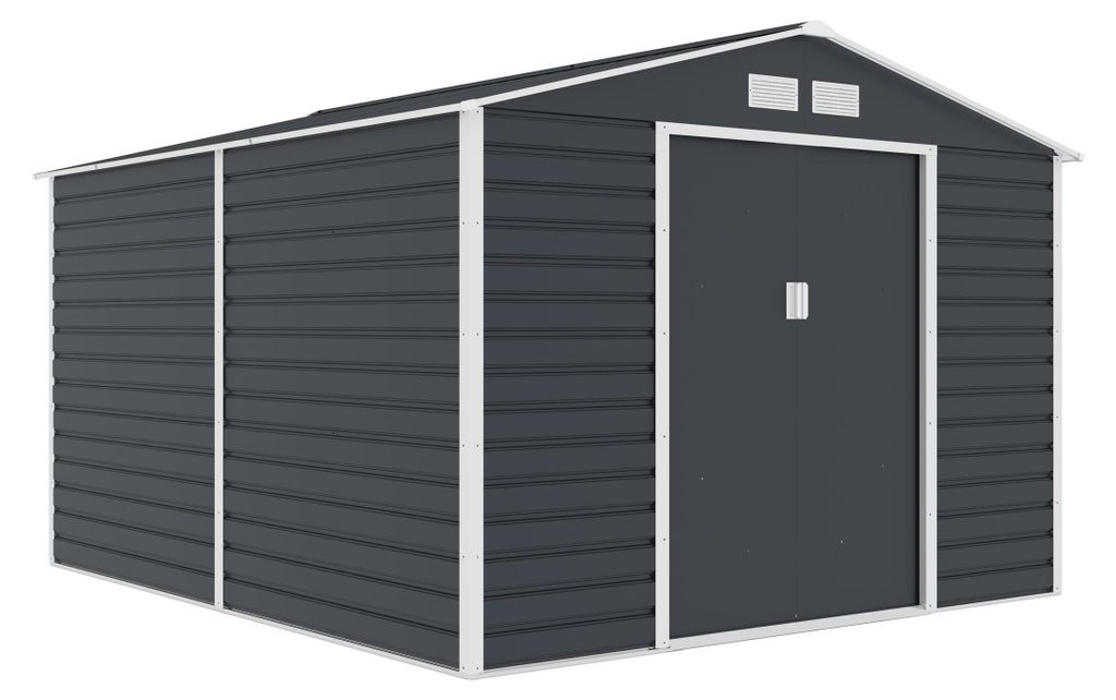 Tuinhuis G21 GAH 884 - 277 x 319 cm, antracietkleurig Productafbeelding 