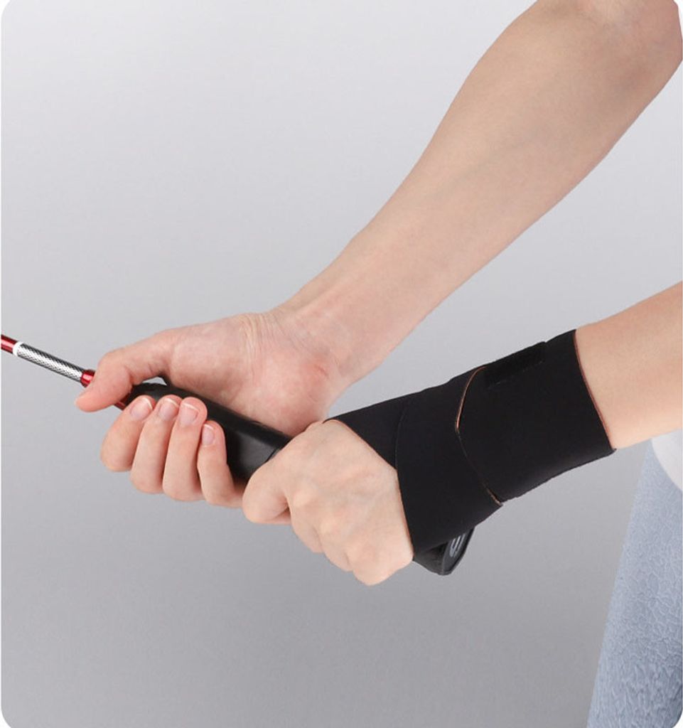 INF Handgelenkbandage - Unterstützung & Schutz Schwarz Rechte Hand