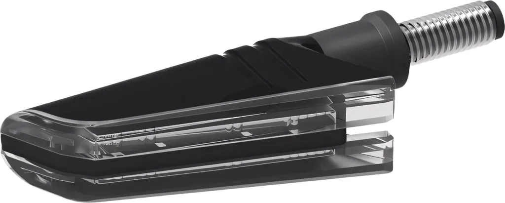 Clignotant Koso LED Shadow noir mat homologué : visibilité et style