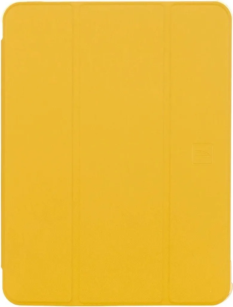 Coque iPad 11 anti-chocs Tucano Satin - Sécurité et Style Jaune Foncé