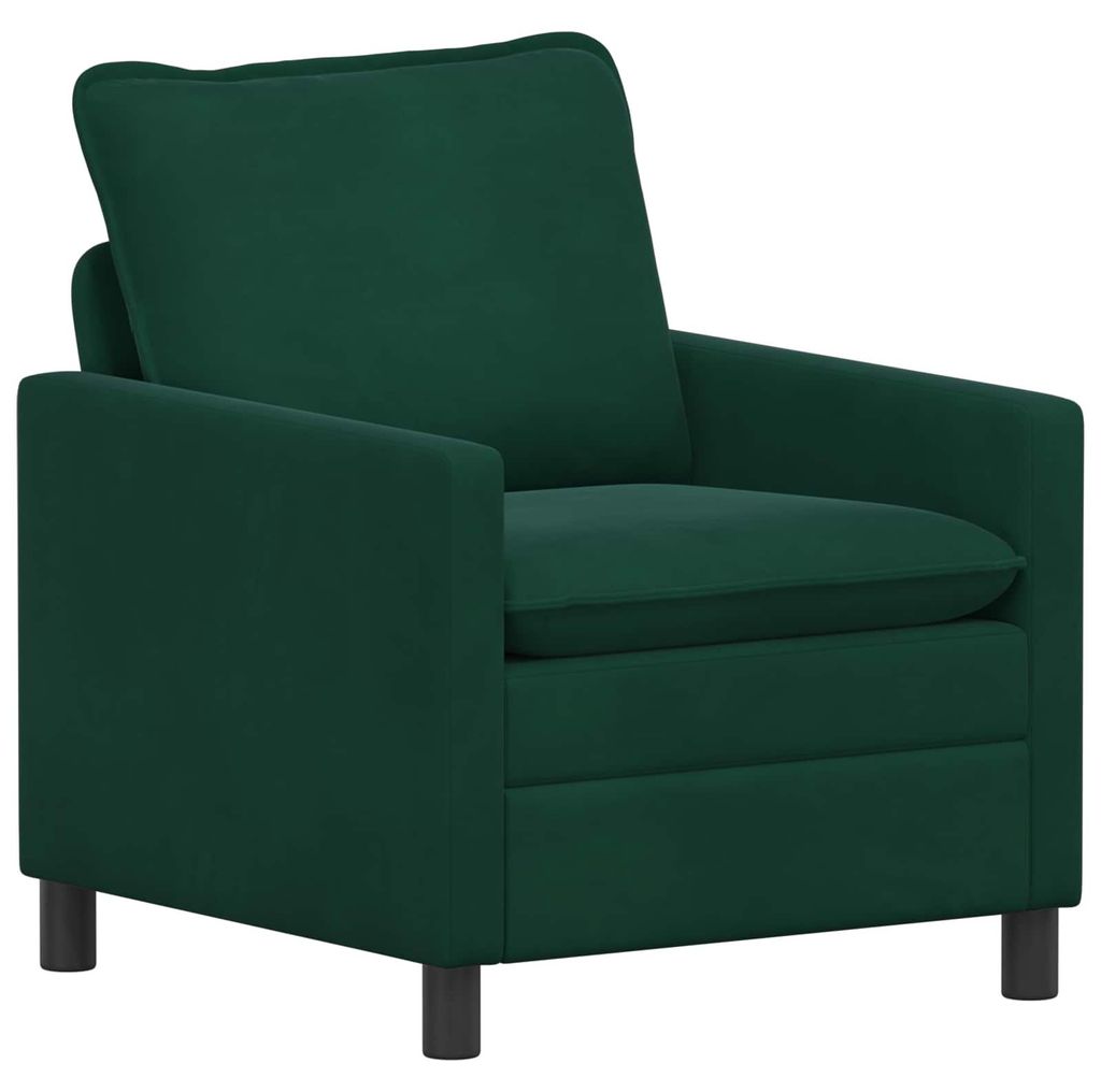 vidaXL Sofa Dunkelgrün 76 x 81 x 87,5 cm Samt