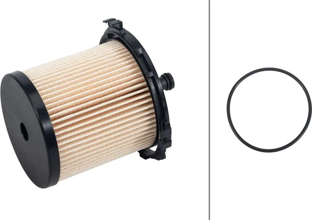 Filtre à carburant HELLA Ø 123 mm pour FORD TRANSIT - Remplacement OEM