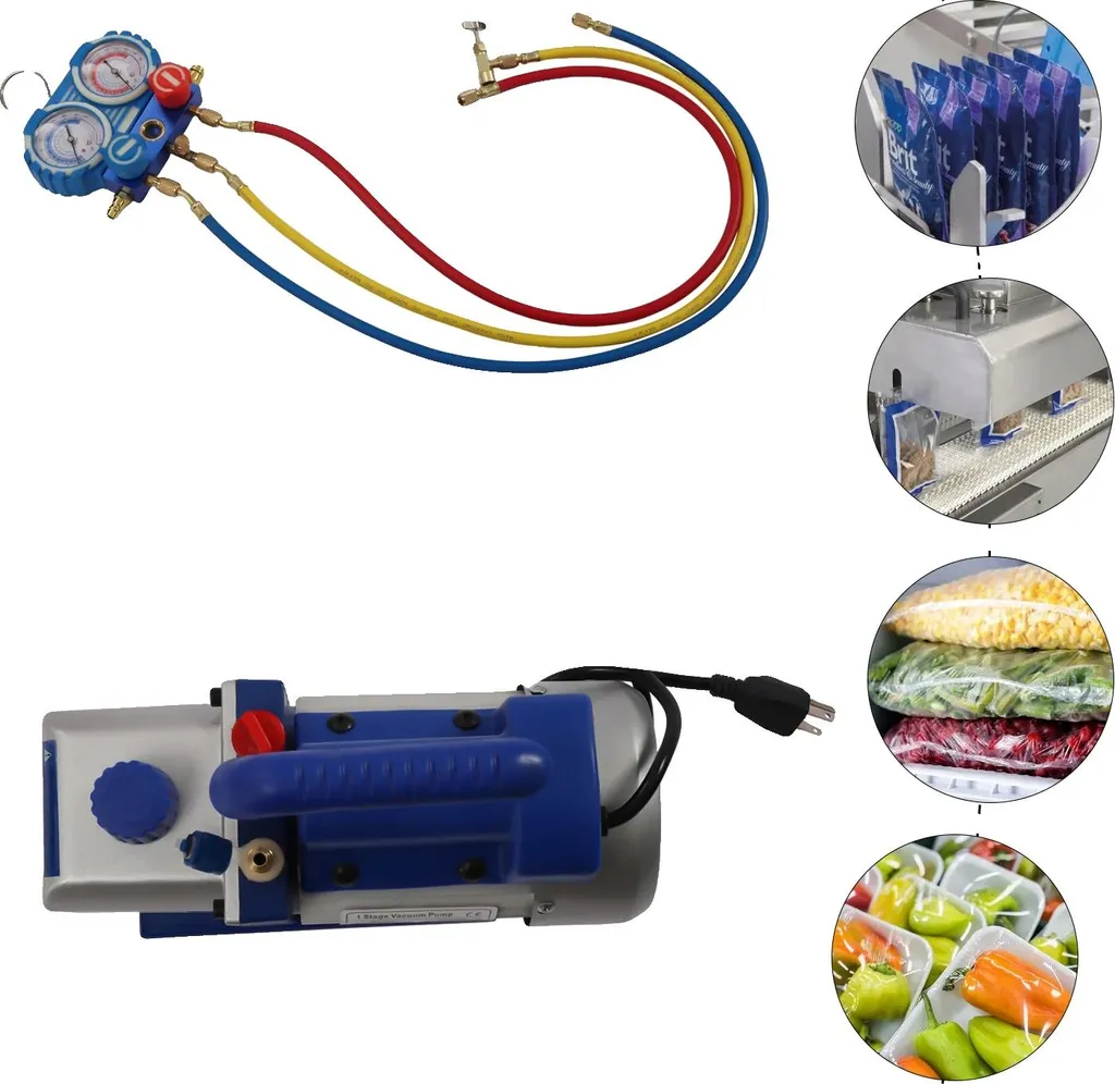 Pompe à vide 180W 1L/S avec vide 5kPa - Modèle silencieux haute précision