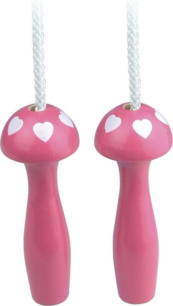 Vilac Fuchsia Springseil mit Herzen